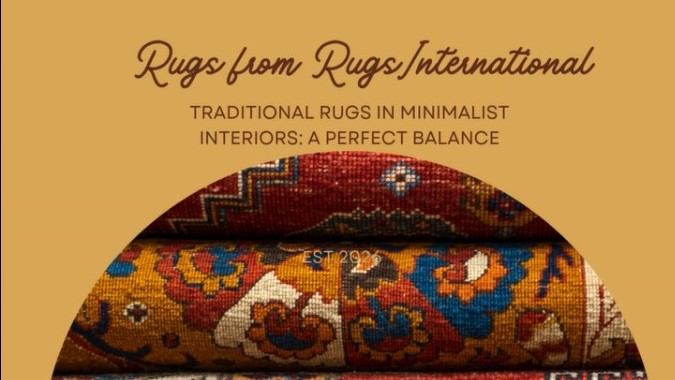 traditional rugs in minimalist interiors a perfect balance