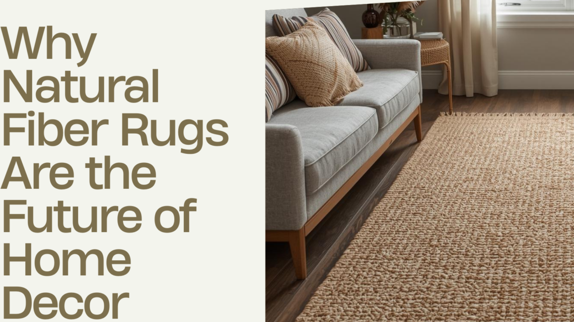 why natural fiber rugs are the future of home decor