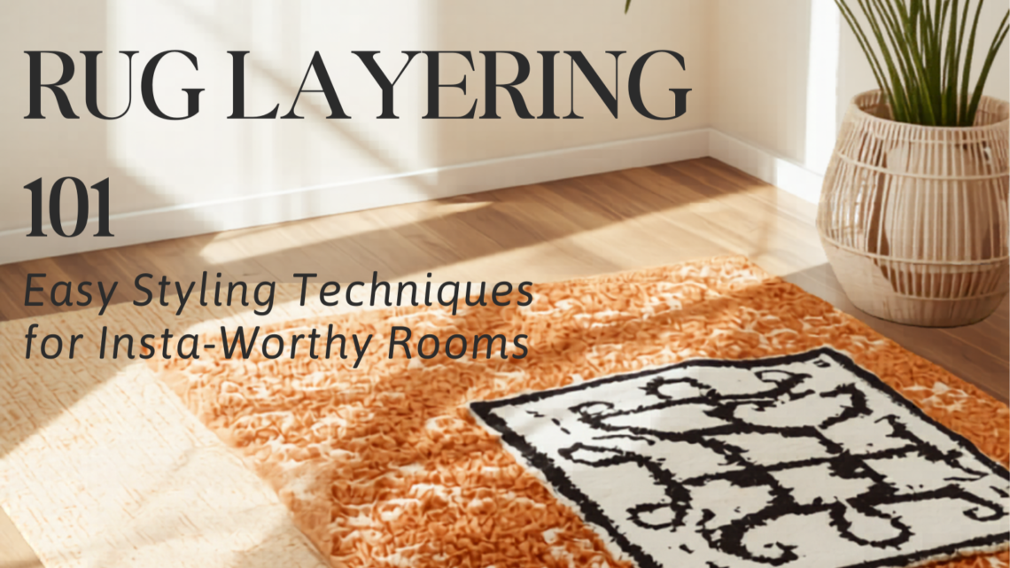 rug layering 101 easy styling techniques for insta worthy rooms